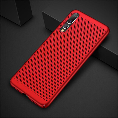 

Goowiiz Phone Case For Huawei Nova 3Nova 3INovaNova 22 Plus2S Full Protection Slim Hard PC Breathable Grid Back Cover