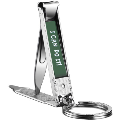 

Korea Kowell Han Kewei nail clippers stainless steel nail scissors nail set key ring hand&foot nail clippers can be washed BK-MC1500 green import