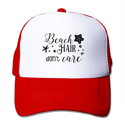 

Wubgg Mens Womens Beach Hair Dont Care Vintage Trucker Hat Trucker Cap For Men Women