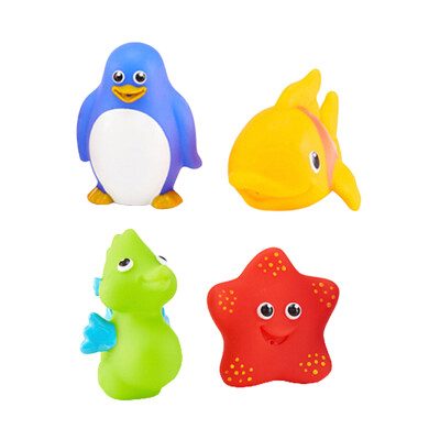 

Munchkin bath toy Mackenzie marine animal water spray toy 4 packs 31205