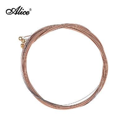 

Alice AWR47-SL Super Light Acoustic Guitar Strings High Grade 6 PCS Steel Strings Set for 39Inch - 42Inch Acoustic Guitars