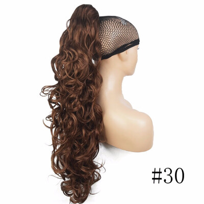 

StrongBeauty Long Curly Claw Clip Ponytail Hairpiece Hair Extensions 32 inch Synthetic Heat Resistant Fiber