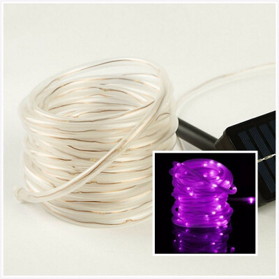 

12M39ft Solar Lights Outdoor Waterproof Tube LED String Lights Landscape Lighting Night Light