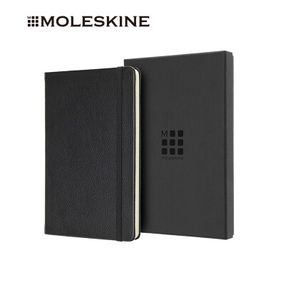 

MOLESKINE notebook gift box business office stationery meeting notebook leather series special edition hard surface large horizontal hand account black 0671