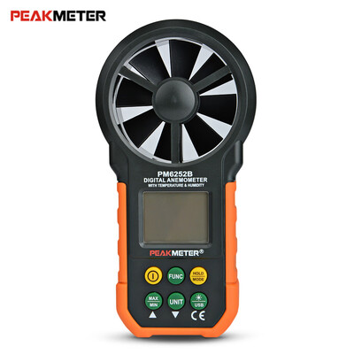 

PEAKMETER PM6252B Digital Anemometer Wind Speed Air Volume Humidity Measurement Tester