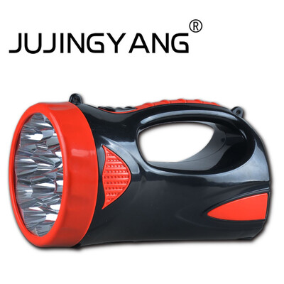 

Jujingyang LED flashlight charging ultra-bright multi-functional long-range white-purple outdoor xenon lamp portable searchlight