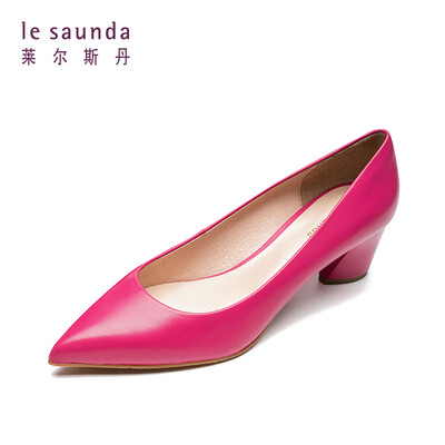

Lyles Dan Fashion Elegant Commuter OL Professional Pointed Set Feet Shallow High Heel Single Shoes LS AM53203 Pink 36