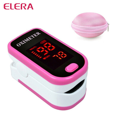 

New Finger Pulse Oximeter With Case Fingertip Oximetro de pulso de dedo LED Pulse Oximeters Saturator Pulsioximetro