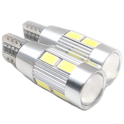 

Car T10 White LED Light Bulb Nikauto Car T10 LED Bulbs 10SMD 5630 Led Headlight Bulb 2PcsLot 12V W5W