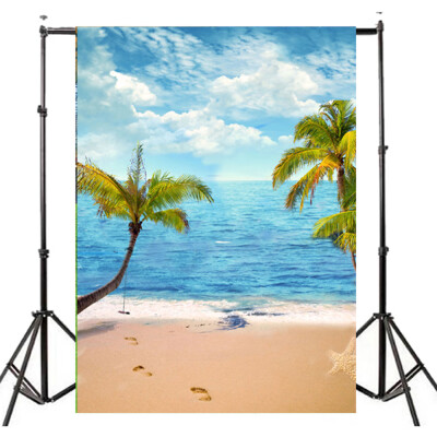 

Summer Seascape Beach Dreamlike Haloes 3D Photography Background Screen Photo Video Photography Studio Fabric Props Backdrop