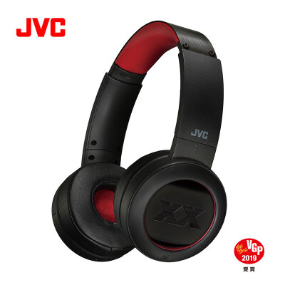 

JV HA-XP50BT Bluetooth Headset Headset Wireless Running Sports Subwoofer Headphones 40 Hours Long Endurance Red Black