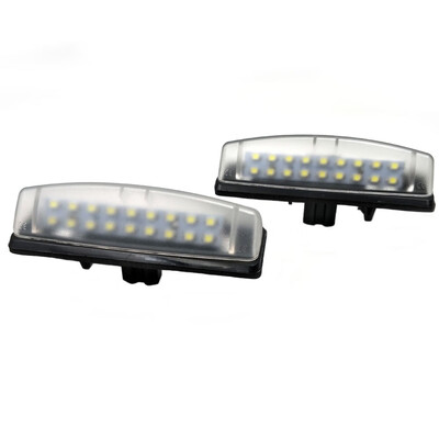 

2Pcs 6000k 3528SMD LED License Plate Light for Toyota Camry Lexus