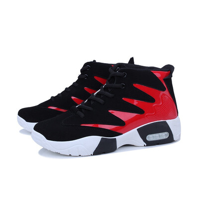 

2018 autumn mesh breathable running shoes hip hop basketball shoes mens shoes casual high wear wear shock sports shoes