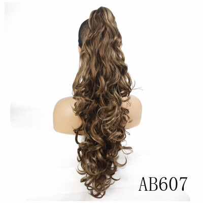 

StrongBeauty Long Curly Claw Clip Ponytail Hairpiece Hair Extensions 32 inch Synthetic Heat Resistant Fiber