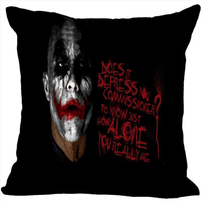 

Joker Pillow Case High Quality New Years Pillowcase Wedding Decorative Pillow Cover Gift For Children 35x35CM