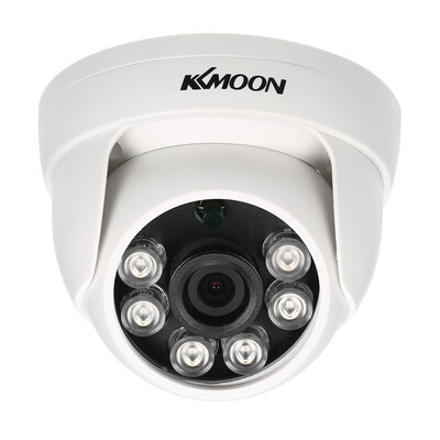 

KKmoon 1080P AHD Dome CCTV Camera 20MP 128 CMOS 6pcs Array IR LEDS Night Vision IR-CUT Indoor Home Security NTSC System