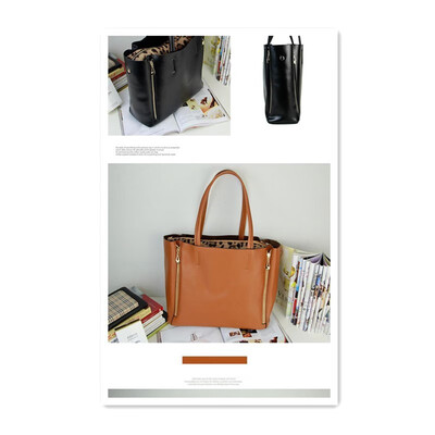 

2018 new autumn female bag portable big bag female simple wild lady single shoulder fashion large capacity bag