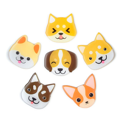 

Morcart Refrigerator Magnets Cartoon Pet Dog Magnets6pcs3D Pattern Suitable For Kitchen Kids Toys Student Locker Whiteboard Offi