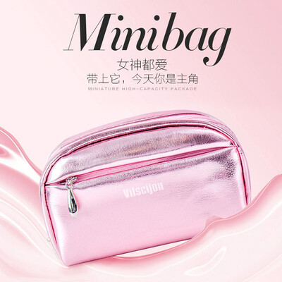 

Vilscijon Victorian cosmetic bag waterproof Korean portable travel wash bag multi-function storage bag trumpet 2626