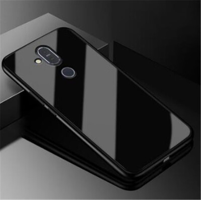 

Goowiiz Phone Case For Nokia X6X761 Plus71 Plus7 Plus8 Sirocco Luxury Fashion Tempered Glass Slim Cover Soft edge Anti fall