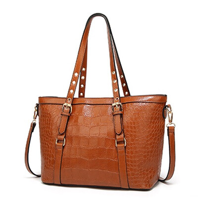 

Women Crocodile Bag Female Shoulder Bag Handbag Women Famous Brands Large Leather Bag Ladies Crossbody Messenger Bags