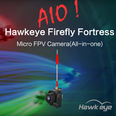 

Hawkeye Firefly Fortress Micro FPV Camera 960H TVL AIO for RC FPV Racing Drone Fixed-wing Aircraft