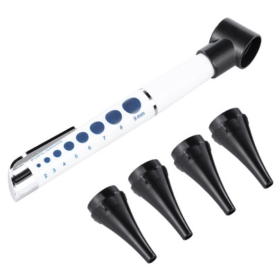 

Otoscope Set Penlight Ear Health Care Medical Equipments Diagnostic Flashlight & Magnifying Len & 4 glimpses