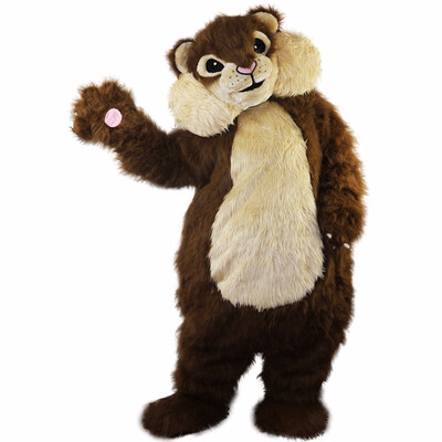 

LangtengLong-haired Squirrel Mascot Cartoon Costume Cosplay Party Halloween Christmas Festival Performance