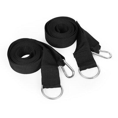 

Hanging Belt Rope with Metal Buckle Outdoor Camping Hammock Straps