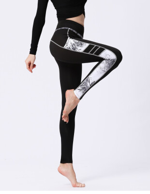 

Womens Tummy Control Yoga Leggings High Waist Non See Through Running Workout Pants