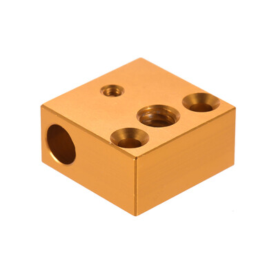 

Creality 3D Printer Heater Block 20 20 10mm for Creality Ender3 3D Printer Extruder Nozzle Hotend Kit