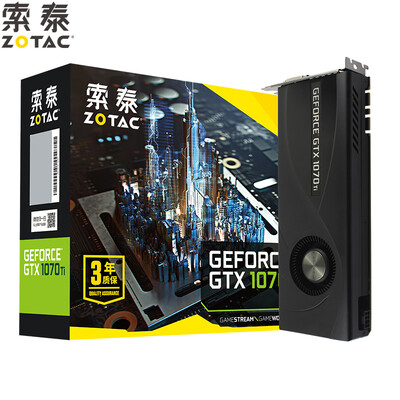 

ZOTAC GTX1070Ti-8GD5 Mike PA Eat Chicken GraphicsGame E-sports Desktop Graphics 1607-16838008MHz