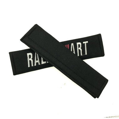 

2pcs The new Upgraded version seat belt cover Car Shoulder Pad Sleeve Seat Safety Belt Cover for mitsubishi Modified RALLIART