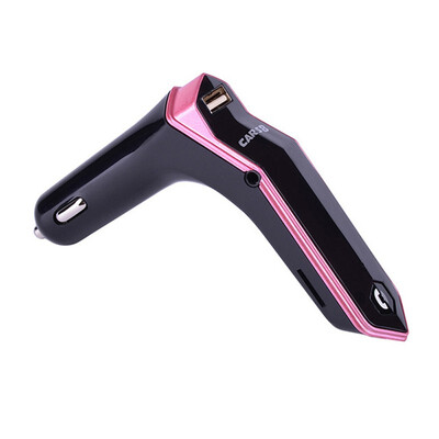

S8 31A Port USB Fast Car Charger 41 Wireless Bluetooth Car MP3 Player FM Transmitter Handsfree Call Support TF