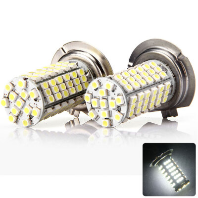 

Pair of Sencart H7 PX26D 7W SMD-3528 x 102 LEDs Car Forward Light Fog Lamp White Light