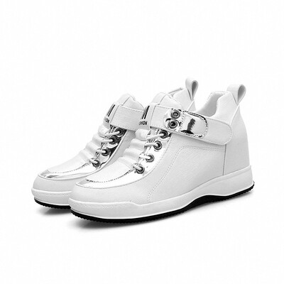 

Women Sneakers Fashion Heels Women Height Increasing Breathable Lace-Up Wedges Sneakers Platform Shoes Woman Casual Shoes