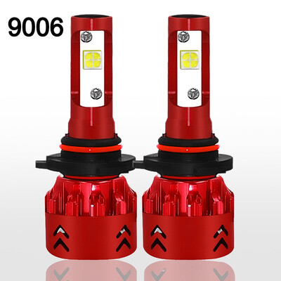 

1Pair Automobile 12V 60W Led Headlights Super Bright 9600lm Car Headlamps Fog Lights spotlight H1 H11 H4 H7 9006 Car Spot Lamp