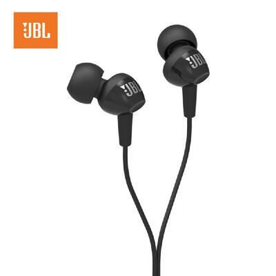 

JBL C100SI 35mm Wired In-ear Headphones Stereo Music Headset Dynamic Earphone One Button Remote Hands-free with Microphone White