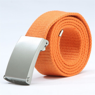 

8-color candy trend fashion new unisex belt canvas belt mens belt