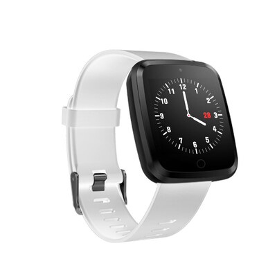

V6 Heart Rate Monitor Fitness tracker Milan Steel strap Smart Watch High-definition Screen Weather Forecast Smart band
