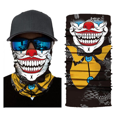 

New Cool Robot Skeleton Halloween Mask Scarf Joker Headband Balaclavas for Cycling Fishing Ski Motorcycle