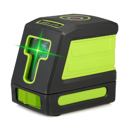 

Self-Leveling 2 Lines Green Laser Level Professional Horizontal&Vertical Cross Line Leveling Laser Level Kit with Selectable L