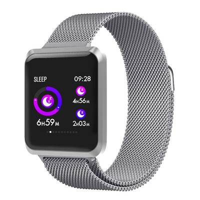 

13 inch wristband color screen fitness bracelet ip68 waterproof watch ios Android heart rate blood pressure sports smart band