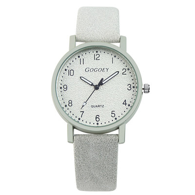 

Top Brand Womens Watches Fashion Leather Wrist Watch