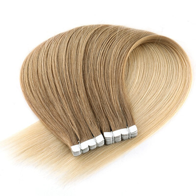 

Neitsi 16Inch Mini Tape in Human Hair Extensions Straight 20Pcs Tape-ins 5A Grade Quality