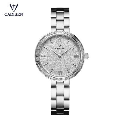 

Cadisen Fashion Women Watches Quartz Luxury Stainless Steel Dress Wrist Watch Simple Causal Gift for Women