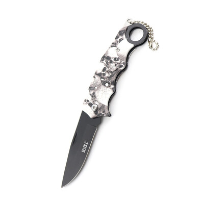 

SLYDLL Portable Mini Folding Stainless Steel Cutter Skull Design