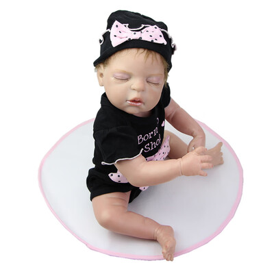 

Lifelike 19 Inch Reborn Alive Doll Full Body Silicone Realistic Baby Doll For Kid Birthday Christmas Gifts Girl Present