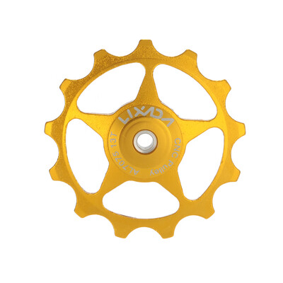 

​Lixada 1pc 11T13T Rear Derailleur Guide CNC Aluminum Alloy Pulley Jockey Wheel Disc Sealed Bearings Pulley Replacement