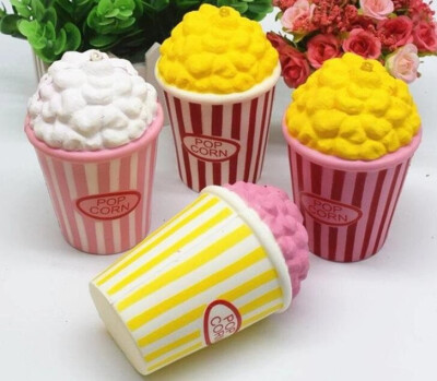 

Slow Rebound Squishy PU Simulate Popcorn Fake Food Model To Decompress Toy Crafts soft toy